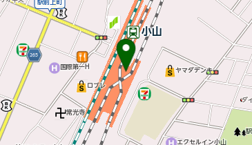 PRONTO 小山駅店の地図画像