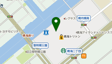 PRONTO 晴海トリトン店の地図画像