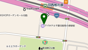 PRONTO 印西牧の原駅前店の地図画像
