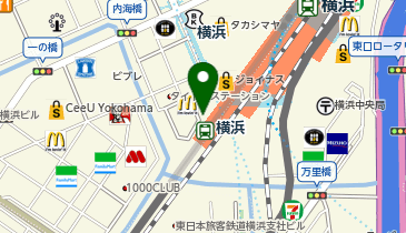 PRONTO FOOD&TIME ISETAN YOKOHAMA店の地図画像