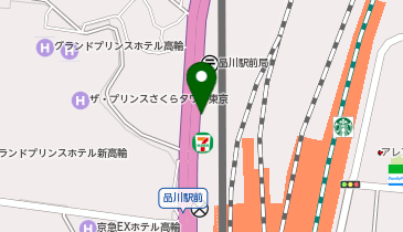 PRONTO 品川高輪店の地図画像