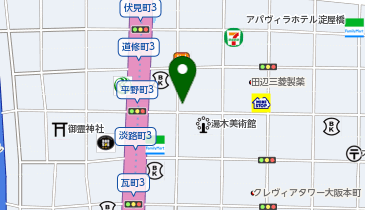 PRONTO 平野町店の地図画像