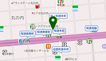 PRONTO 名古屋丸の内店の地図画像