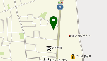 PRONTO CAFFE 府中西原店の地図画像