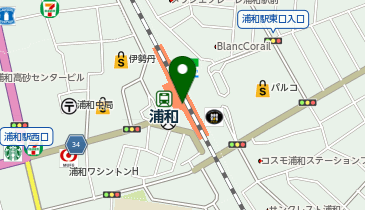 PRONTO アトレ浦和店の地図画像