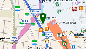 PRONTO なんばスカイオ店の地図画像