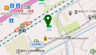 PRONTO ムスブ田町店の地図画像
