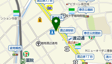 PRONTO 福岡電気ビル北館店の地図画像