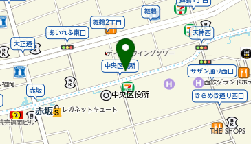 PRONTO 博多グリーンホテル天神店の地図画像