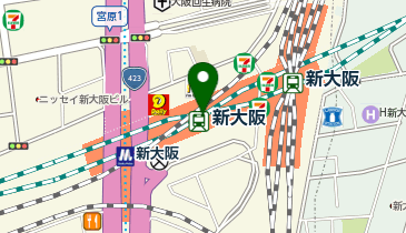 PRONTO アルデ新大阪店の地図画像