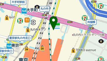 PRONTO 東京駅店の地図画像