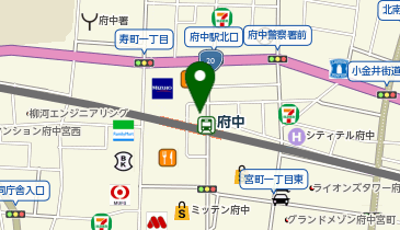 183 FUCHU FAN ZONE with PRONTOの地図画像