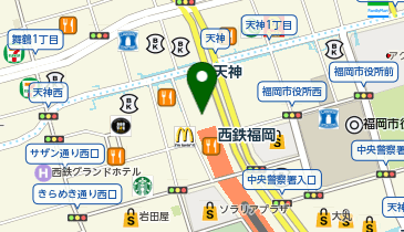 PRONTO 西鉄福岡駅店の地図画像
