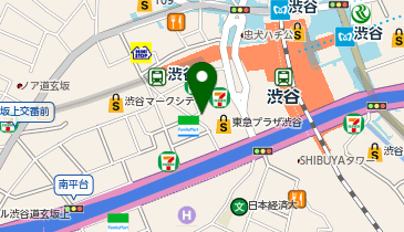 PRONTO  渋谷フクラス店の地図画像