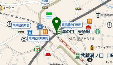 PRONTO エトモ溝の口店の地図画像