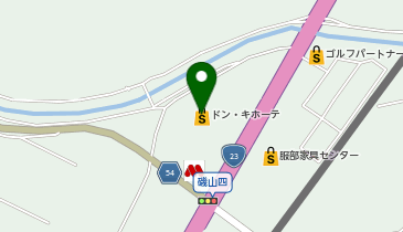 ドン・キホーテ鈴鹿店の地図画像