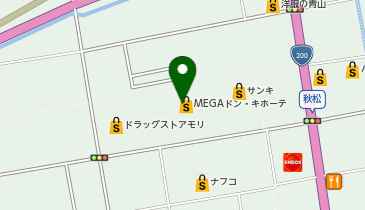 MEGAドン・キホーテ飯塚店の地図画像