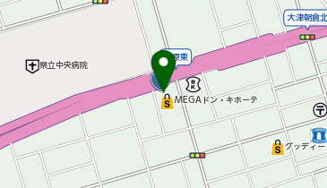 MEGAドン・キホーテ出雲店の地図画像