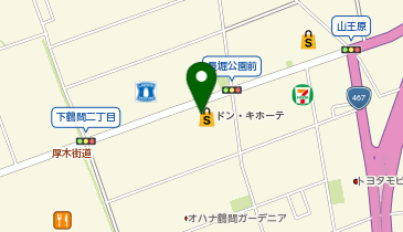 ドン・キホーテ大和店の地図画像