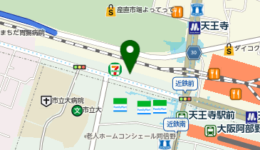 ドン・キホーテあべの天王寺駅前店の地図画像