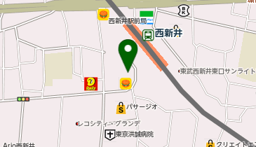 ドン・キホーテ西新井駅前店の地図画像