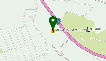 MEGAドン・キホーテUNY 名張店の地図画像