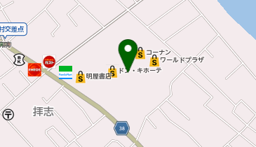 ドン・キホーテ今治店の地図画像