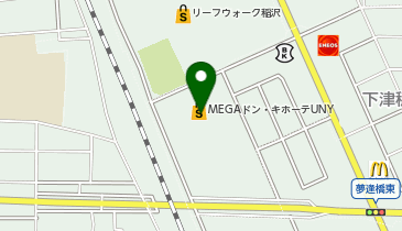 MEGAドン・キホーテUNY稲沢東店の地図画像