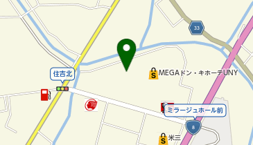 MEGAドン・キホーテUNY魚津店の地図画像