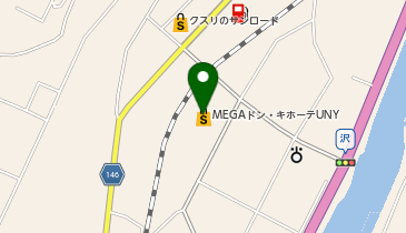 MEGAドン・キホーテUNY伊那店の地図画像