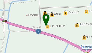 ドン・キホーテ潟上店の地図画像