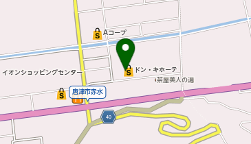 ドン・キホーテ唐津店の地図画像