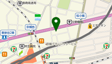ドン・キホーテ京橋店の地図画像