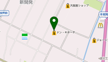ドン・キホーテ射水店の地図画像