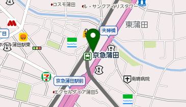ドン・キホーテ京急蒲田店の地図画像