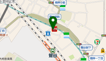 ドン・キホーテ鶯谷店の地図画像