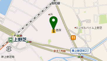 ドン・キホーテ上野芝店の地図画像