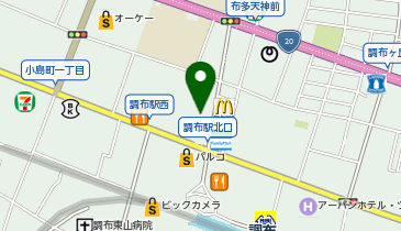 ドン・キホーテ調布駅前店の地図画像