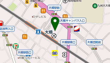 ドン・キホーテ大橋駅前店の地図画像