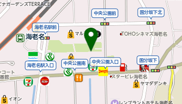 キラキラドンキ 海老名ビナウォーク店の地図画像