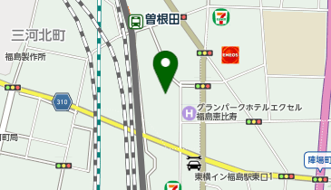 MEGAドン・キホーテMAXふくしま店の地図画像
