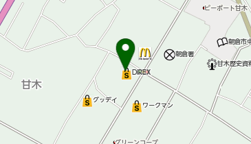 ダイレックス 甘木店の地図画像