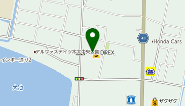 ダイレックス 高松店の地図画像