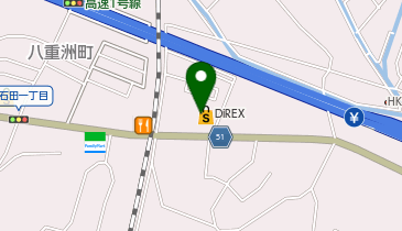 ダイレックス 横代店の地図画像