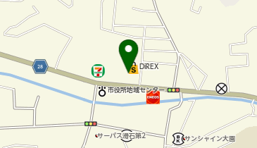 ダイレックス 滑石店の地図画像