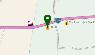 ダイレックス 高森店の地図画像