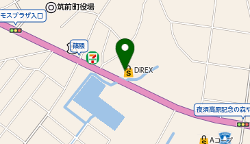 ダイレックス 夜須店の地図画像