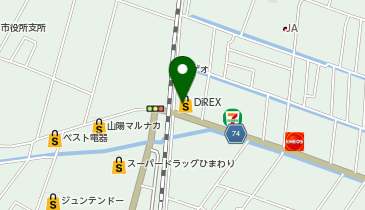 ダイレックス 茶屋町店の地図画像