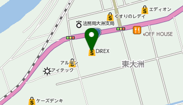 ダイレックス 伊予大洲店の地図画像