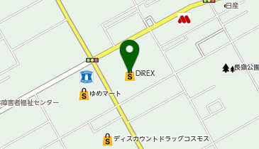 ダイレックス 熊本店の地図画像